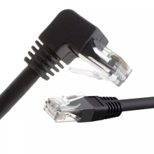 Shield personnalisé RJ45 Angle droit 90 degrés Ethernet